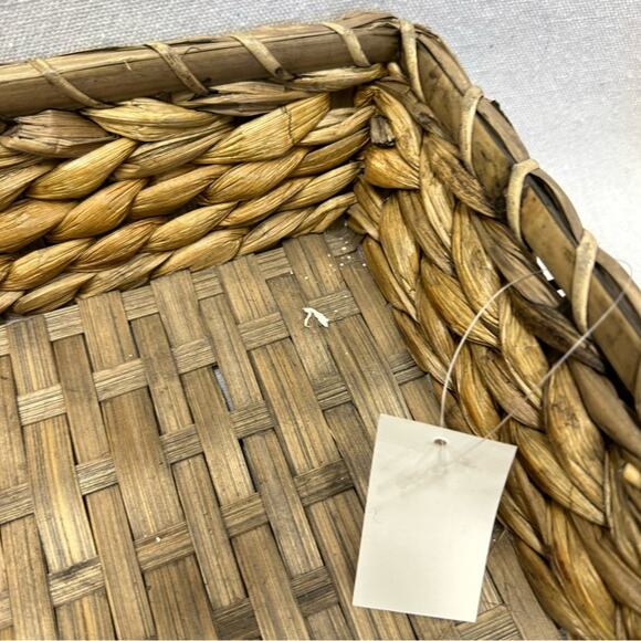 Set of 3 Farmhouse Chic seagrass woven baskets w/ chalkboard labels Hobby Lobby - Picture 6 of 13